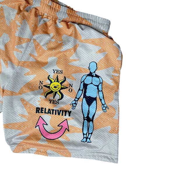 Men's Market Studios Quantum Mesh Shorts 'Sand' - Size L - $70 Retail - Picture 3 of 6